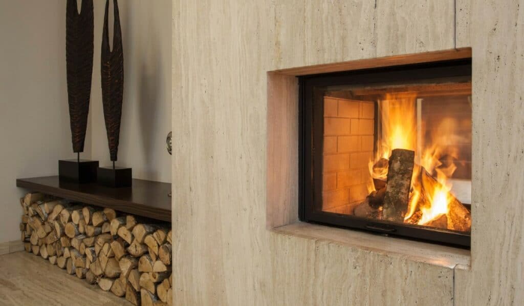 Elektrische Haard met Verwarming