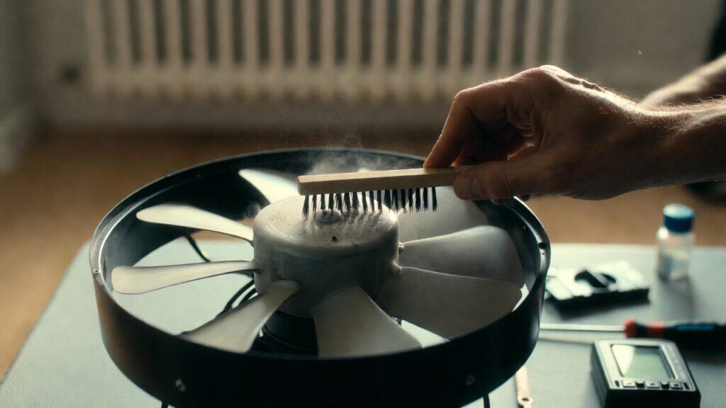 Radiator ventilator