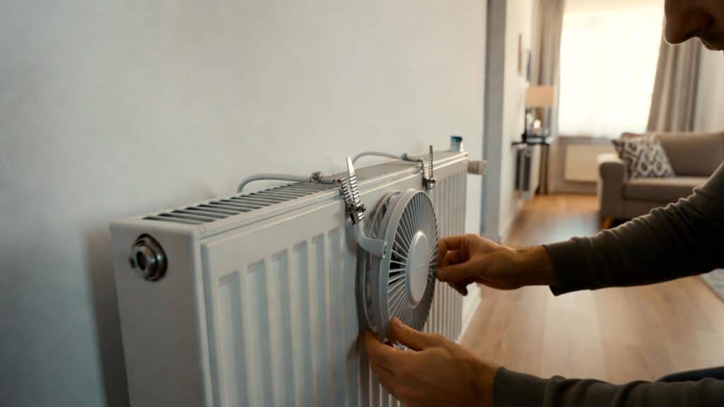 Radiator ventilator