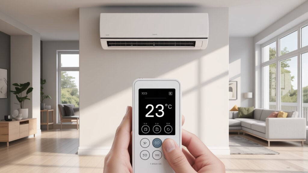 Split airco