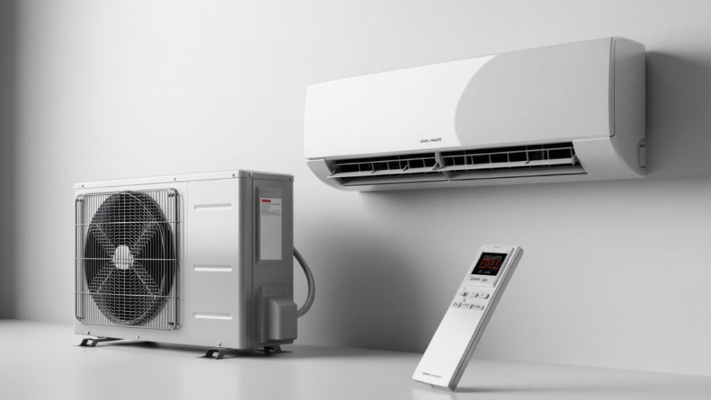Split airco