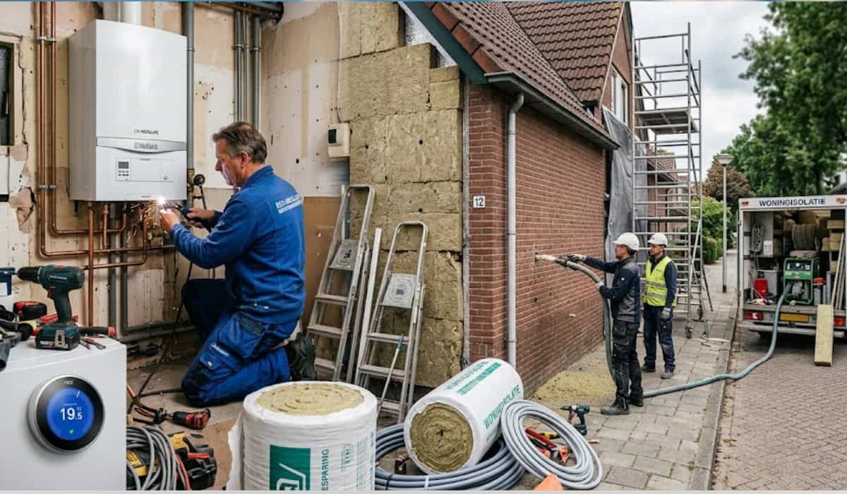 Cv-installatie, woningisolatie en energiebesparing