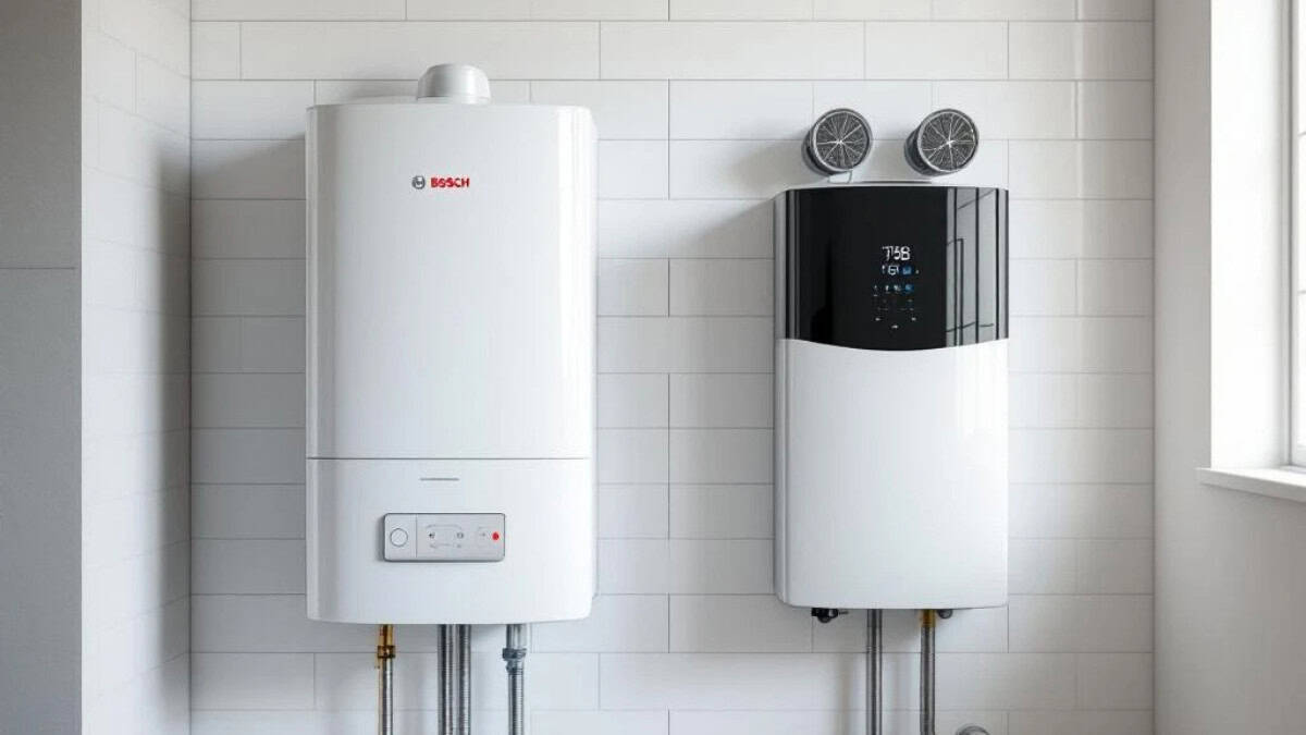 Elektrische boiler of cv-ketel? Warmtepomp, close-in boiler en doorstroomboiler vergeleken