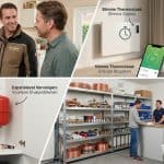 Slim verwarmen en veilig aansluiten in huis